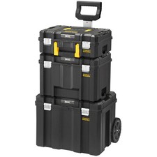 Image of Stanley FMST75753-9 PRO-STACK Trolley Box Set 3-in-1 Empty 3 pcs
