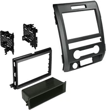 Car Radio Stereo Double 2 Din Dash Mounting Install Kit for 2009-2014 Ford F-150