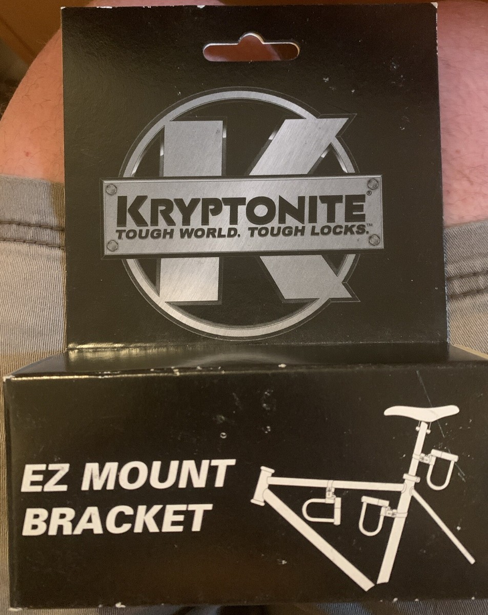 Kryptonite Transit Flexframe U Lock Kit Mount Bracket Cycle Locks