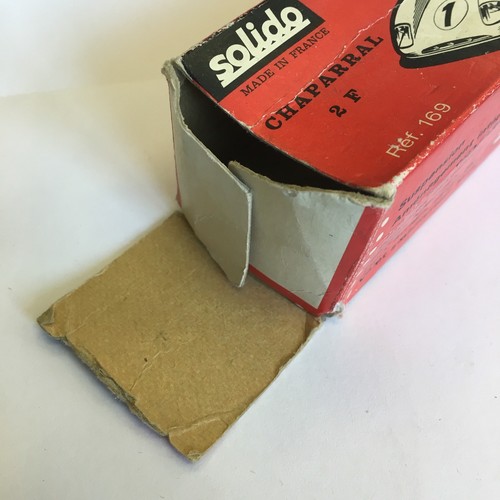 Vintage Solido Made In France No. 169 Chaparral 2F Silver Boxed - Picture 6 of 9