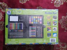 Art 101 Budding Artist Kit 101 Pieces with Learning Guide New Sealed