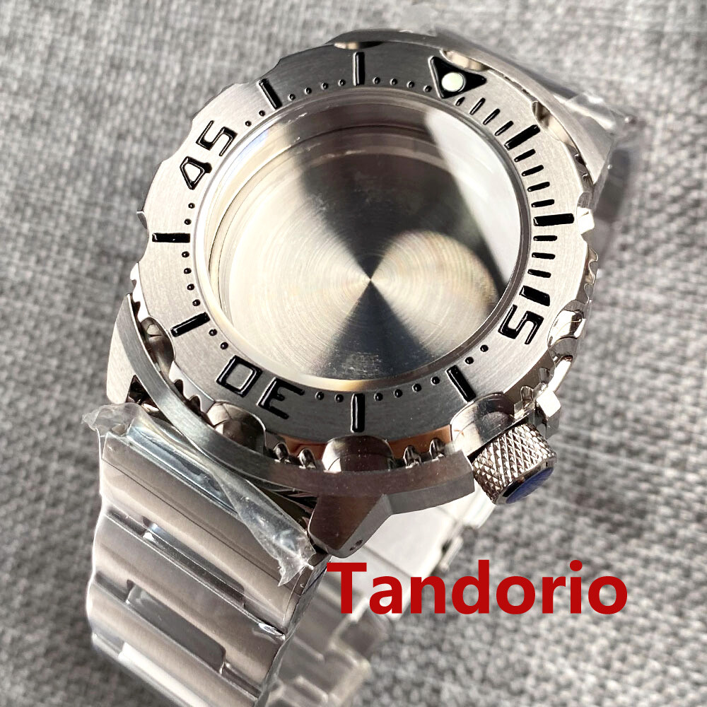 42mm AR Sapphire Crystal Watch Case for NH34 NH35A NH36 200M