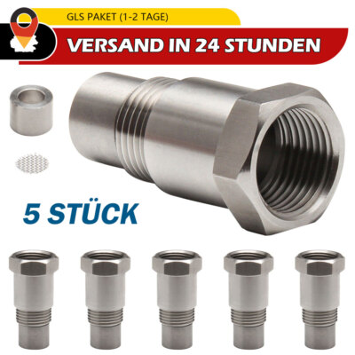 M18X1.5 O2 Lambdasonden Auto Sensor Fix Check Engine Lambda Eliminator Adapter