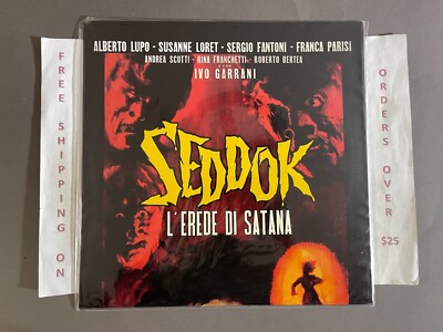 SEDDOK L'EREDE DI SATANA ORIGINAL SOUNTRACK LP ARMANDO TROVAJOLI
