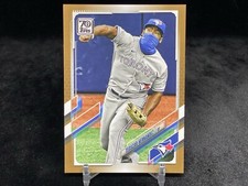 TEOSCAR HERNANDEZ 2021 TOPPS SERIES 1 #299 GOLD PARALLEL /2021 [ BLUE JAYS ]