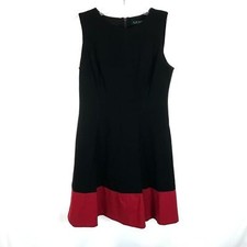 NWT Womens Petite Size 10 10P Ralph Lauren Sleeveless Flounce Hem Sheath Dress