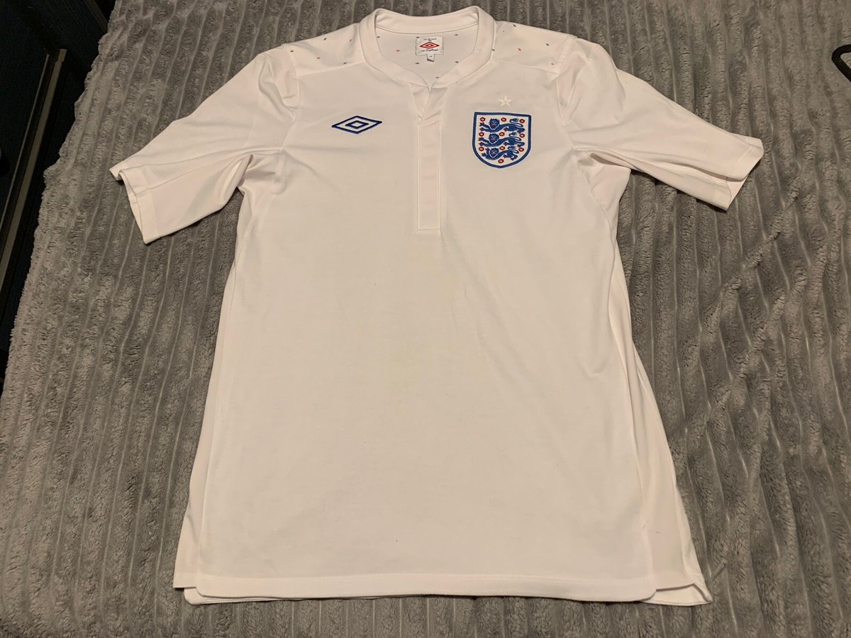 England 2011 Home Umbro Peter Saville Shirt Small 19” Pit To Pit