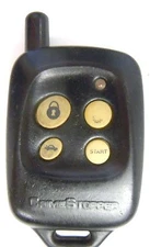 keyless remote entry CrimeStopper car starter control clicker  keyfob CHX433TX