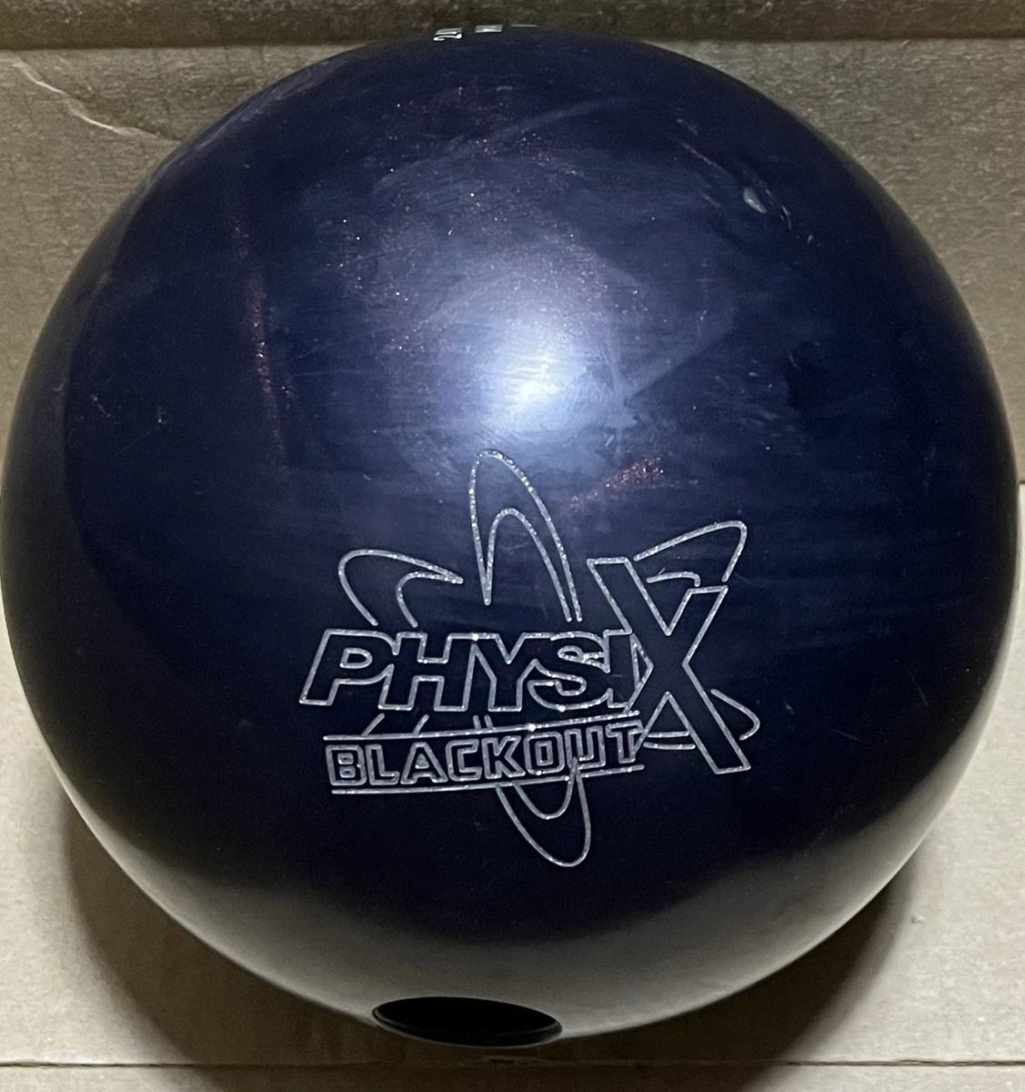 Storm Physix Blackout 15 lb Bowling ball Used Single Drill | eBay