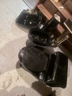 Vintage toilet, Bidet, sink with stand plus hardware!!! — photo 9