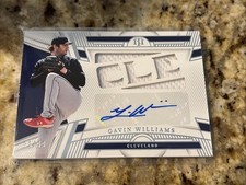 2023 Panini National Treasures  - CLE Patch Auto Gavin Williams #33/99