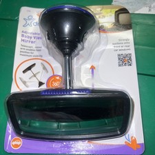 Dreambaby L218 Telescopic Swivel Arm Black Plastic Baby View Mirror with Screw