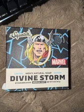 Dr. Squatch Divine Storm Thor Limited Edition Natural Soap Marvel Avengers