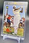 MICHAEL JORDAN GOLF SILVER SIGNATURES UPPER DECK CARD WITH CASE