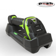 NEW Zebra LI3678-ER Rugged 1D Bluetooth Scanner Kit Cradle USB IP65/68