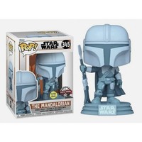 Funko Pop! Gitd Exclusive Mandalorian (Hologram) Star Wars