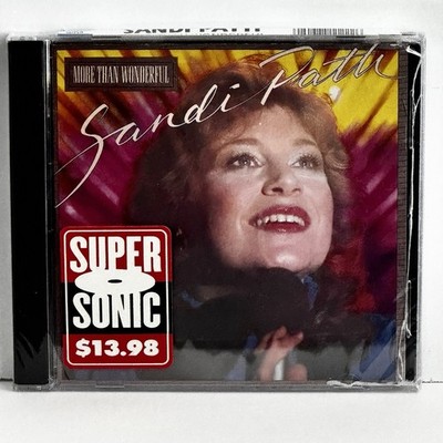 Factory Sealed (shrink wrapped) More than Wonderful by Sandi Patty CD