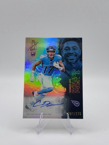 2025 Topps Signature Chimere Dike Rookie Class Autographs (RAW)