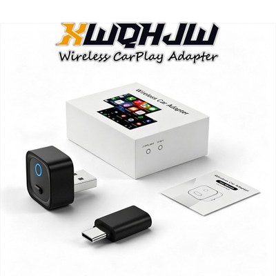 2in1 Wireless CarPlay Android Auto Adapter AI Smart Box Dongle