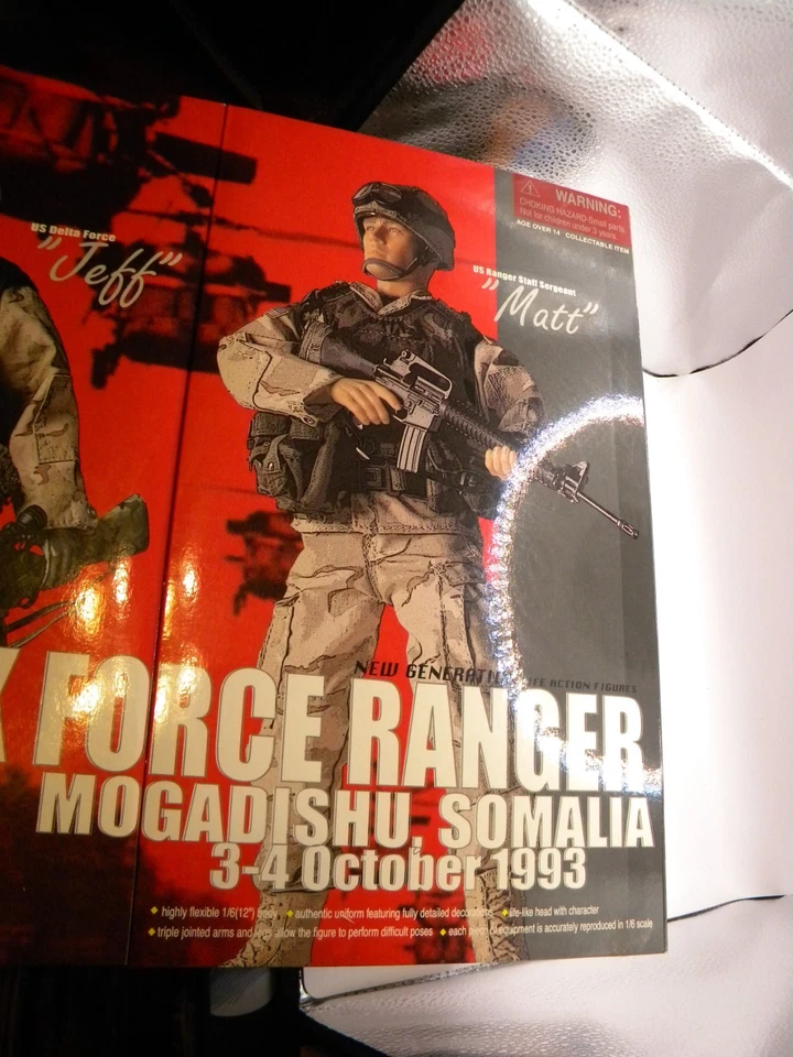 Dragon #70164 Jeff & Matt Task Force Ranger Mogadíscio Somália 1993 Novo na Caixa - Imagem 3 de 4