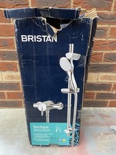 BRISTAN Sonique Exposed  3 Thermostatic Single Lever Shower Kit. Free UK Post.