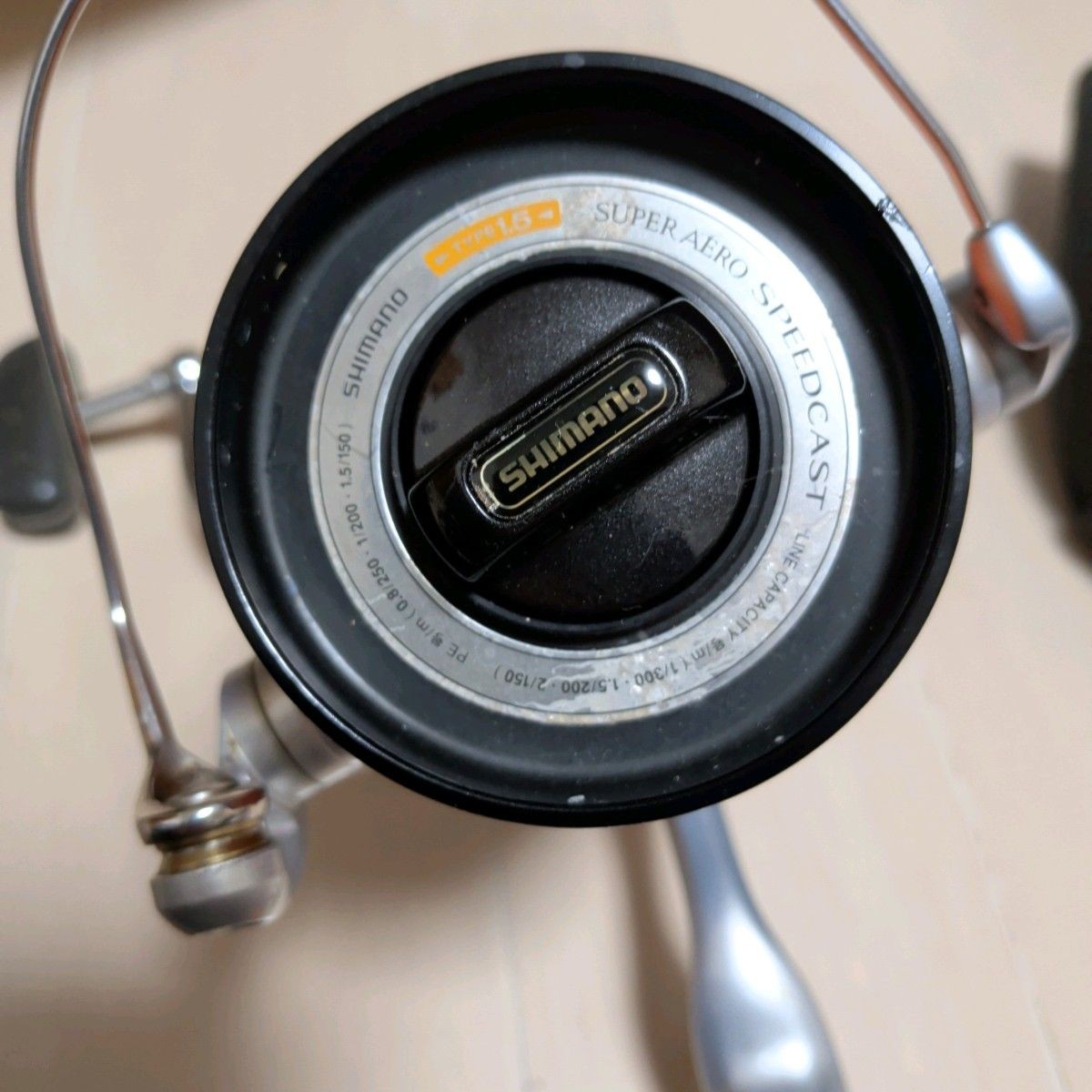 リール super aero speedcast SHIMANO 07 SUPER AERO SPEEDCAST 1.5 Surf Casting Spinning Reel