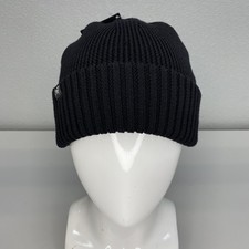 Arc'teryx Unisex Beanie Black One Size Mallo Toque Double Layered Wool Blend