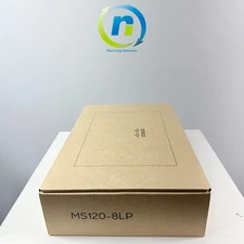 NEW Cisco Meraki MS120-8LP-HW 8x 1GB PoE RJ-45 2x 1GB SFP 1-Year Warranty