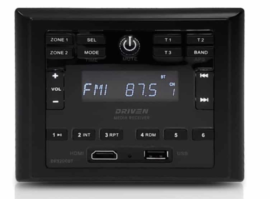 DR3200BT Driven Electronics Entertainment  System AM/FM/MP3