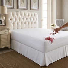 Zippered Mattress Encasement Waterproof Protector Hypoallergenic Mattress Cover