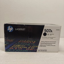 HP 507A Black LaserJet Toner Cartridge CE400A Original Factory Sealed Box