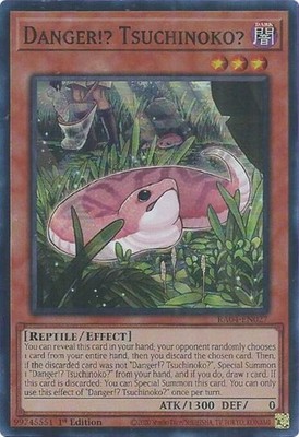 Danger!? Tsuchinoko? - RA04-EN027 - Super Rare - 1st Edition - Near Mint