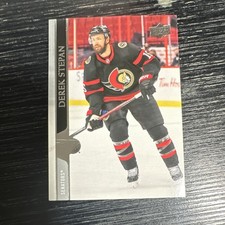 Upper Deck Extended Series Derek Stepan Ottawa Senators #603 2020-21 Hockey
