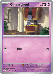 Gimmighoul 067/132 Mega Evolution Common