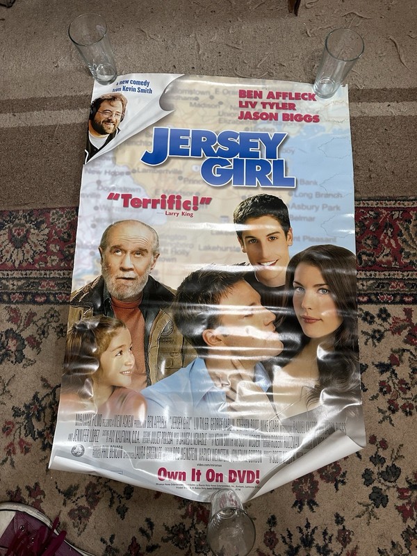 Jersey Girl Kevin Smith 2004 DVD Promo Poster 26 X 40 Affleck Vintage