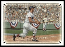 Carl Yastrzemski 2007 Upper Deck Masterpieces #25 Boston Red Sox Baseball Card