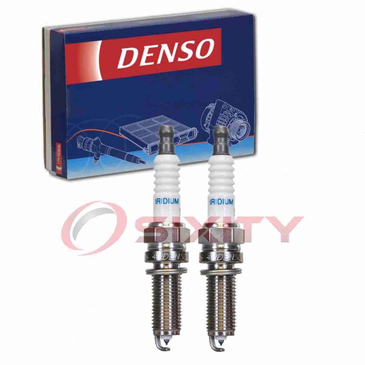 2 pc DENSO 3441 Spark Plugs for SXU22HDR8 6800 5667AB 1989 1822A011 1822A010 mi