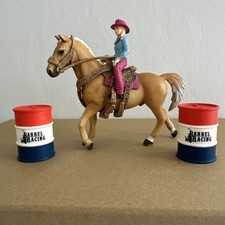 Schleich Farm World Rodeo Series: Cowgirl Barrel Racing Lot 41417
