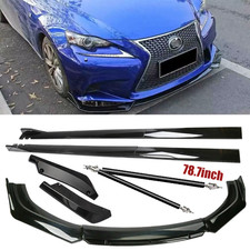 For Lexus Is250350 Front Bumper Lip Chin Spoiler Splitter Side Skirt Body Kit For Lexus Is250350 Front Bumper Lip Chin Spoiler Splitter Side Skirt Body Kit