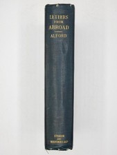 1865 LETTERS FROM ABROAD By Henry Alford  Vic...