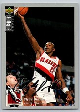 1994-95 Upper Deck Collector's Choice - Clyde Drexler #22 Silver Foil Signature