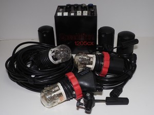 ***Speedotron Black Line 1205CX Power Pack w/3-202VF Light Heads***