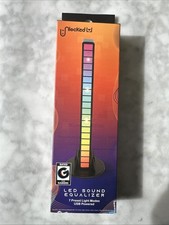 Odblokowany korektor aktywowany dźwiękiem LED model FB-LEDEQ prezent świąteczny -Nowy zapieczętowany