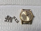 Vintage Omega Seamaster Automatic Date Mens Watch 14K Gold Filled Not Running