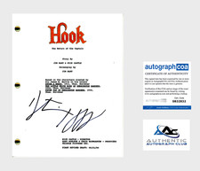 DUSTIN HOFFMAN AUTOGRAPH SIGNED HOOK FULL SCRIPT ACOA