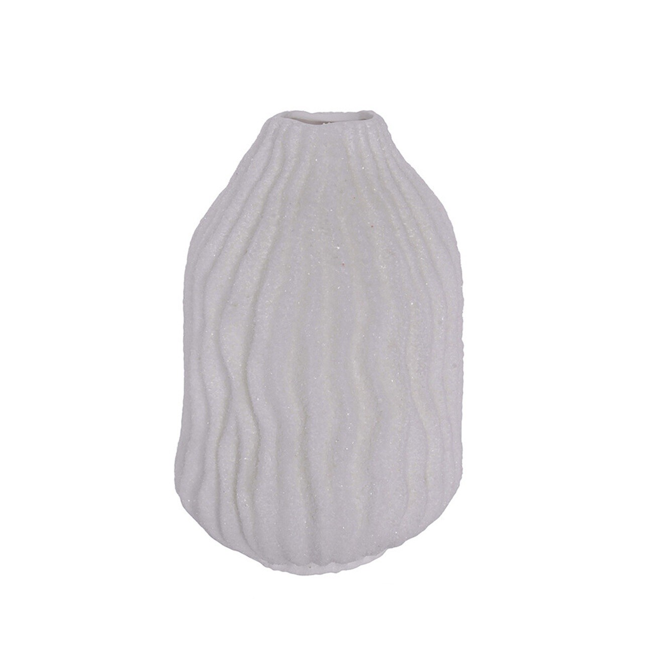 Sabbia Keramikvase 15 x 23 cm - feine Sandoptik im organischen Design 6790₽