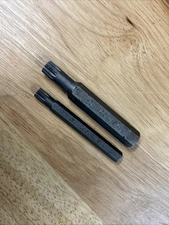 2pc K-D TOOLS  #2304 & 2305 12pt TRIPLE SQUARE DRIVE 8mm & 10mm Bit WRENCH, USA