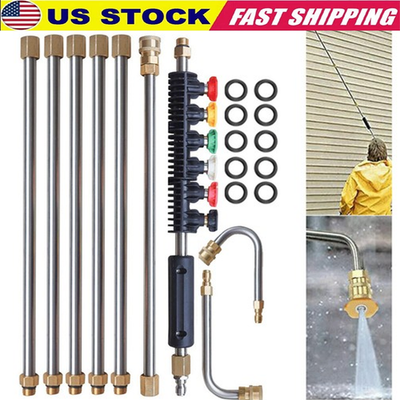 #ad #ad Gutter Cleaning Tool Extension Wand Lance Rod High Pressure Washer Roof Cleaner $32.99