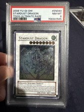YUGIOH! Stardust Dragon (UTR) Ultimate Rare UNL TDGS-EN040 PSA 8
