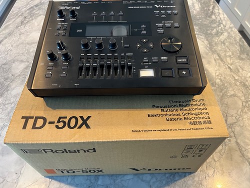 Roland TD-50X V-Drums Drum Sound Module TD50X Digital Triggering Engine - Afbeelding 2 van 9